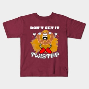 Don't Get It Twisted | Angry Pretzel Kids T-Shirt